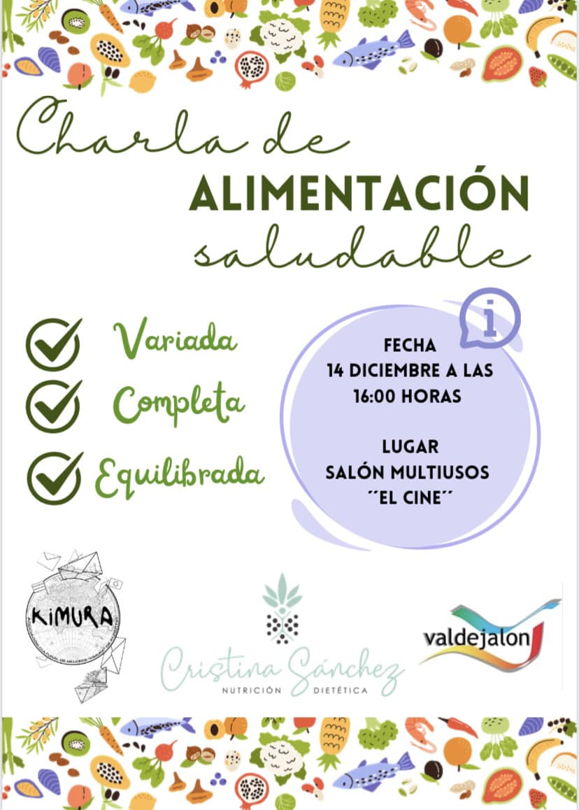 charla de alimentación