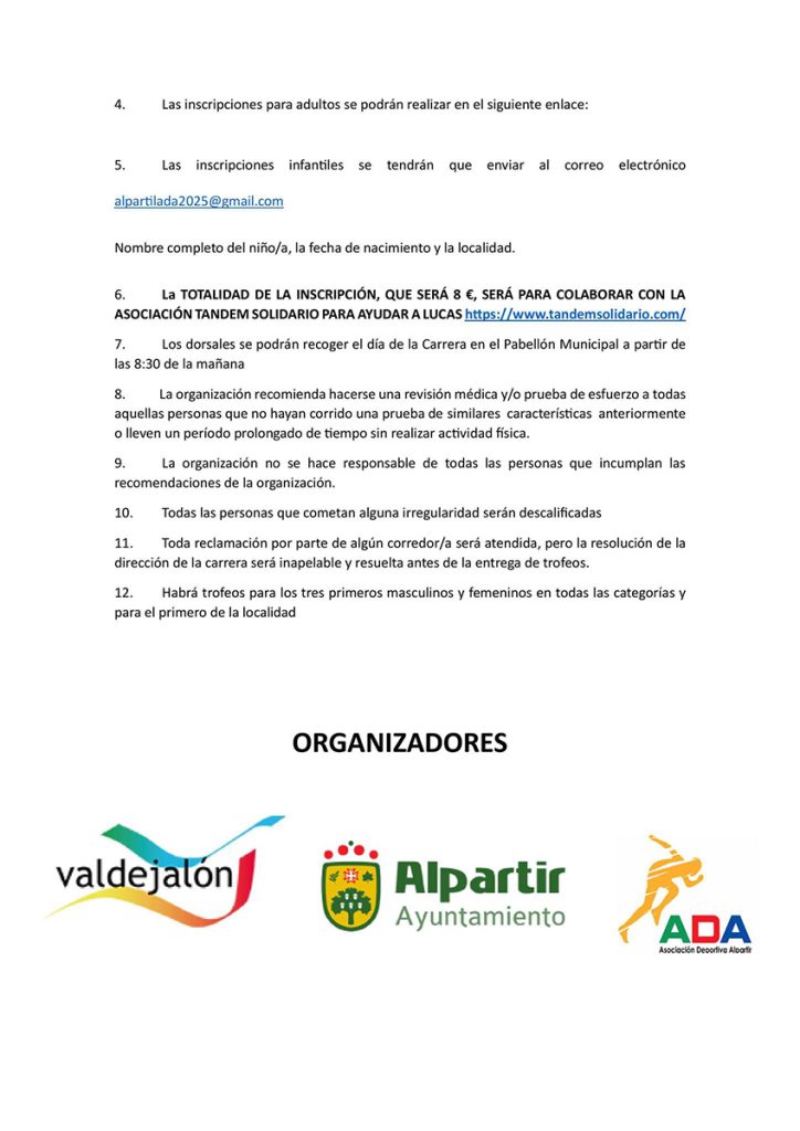 ALPARTILADA