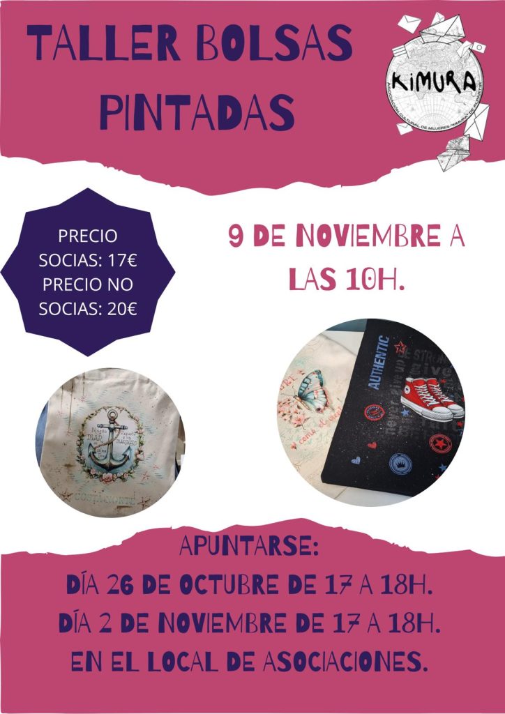Taller de Pintura de Bolsas
