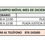 Guardias y punto limpio Diciembre 2025